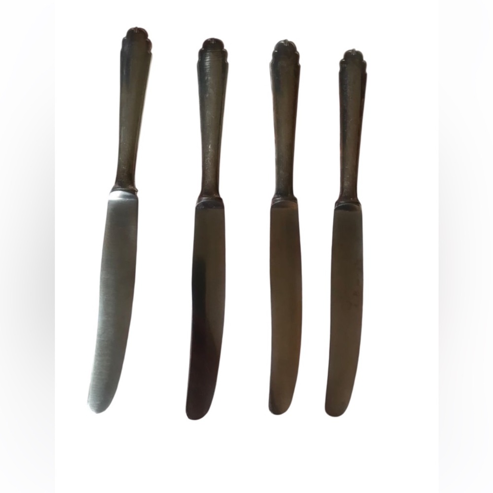 Vintage 800 silver knives